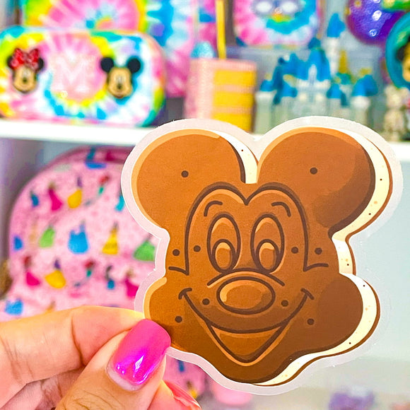 Mouse Icecream Sandwich Sticker - CLEAR