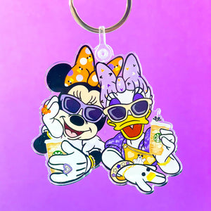 Influencer Besties (SPOOKY EDITION) - KEYCHAIN