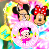 Merry & Bright - BOY MOUSE - KEYCHAIN