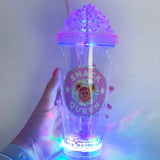 Strawberry Milkshake tumbler - LIGHT UP