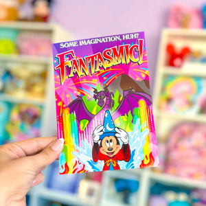 Fantastic Sorcerer Mouse Show - Art Card Print