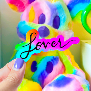 Lover - Holographic Sticker