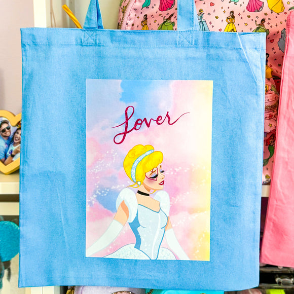 Lover (Cindy's Version) - TOTE BAG (BLUE)