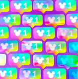 Magical Insta Like Sticker - Holographic