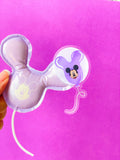 Mouse Park Balloon Sticker - CLEAR