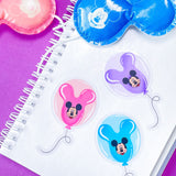 Mouse Park Balloon Sticker - CLEAR