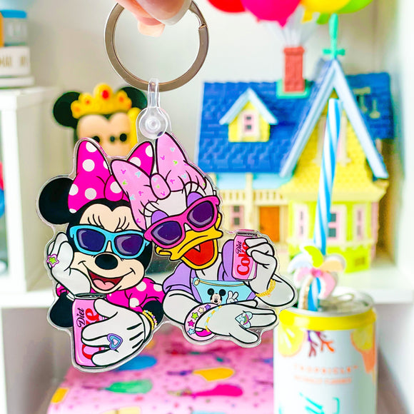 Influencer Besties - KEYCHAIN / BAG CHARM (Large)