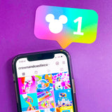 Magical Insta Like Sticker - Holographic