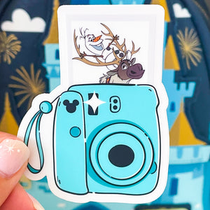 Polaroid Pals Sticker - Snow Buddies - CLEAR