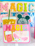 Magic Pouch Sticker - Park Version - CLEAR