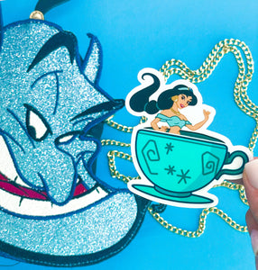 TEA CUP - Princess Jasmine Sticker